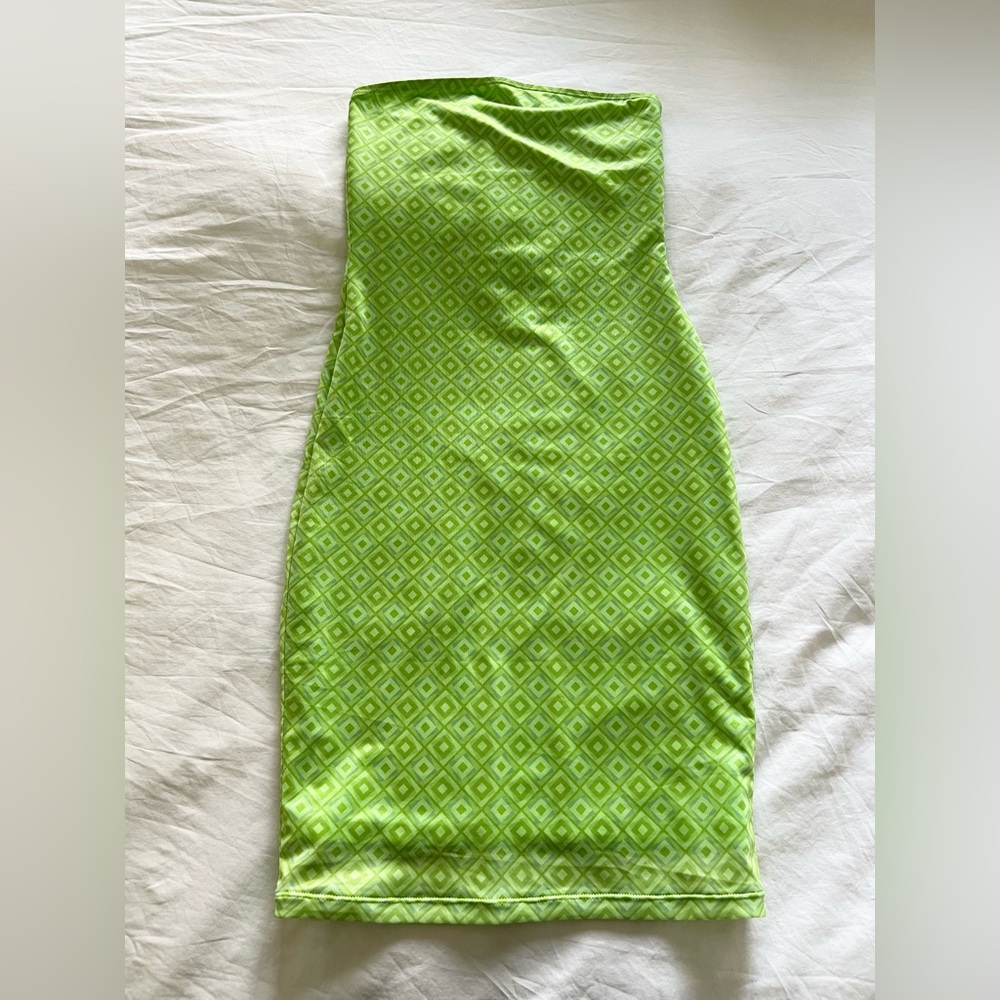 Loleia The Baby Midi Dress in Honeydew